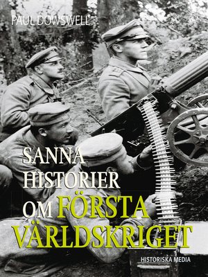 cover image of Sanna historier om första världskriget